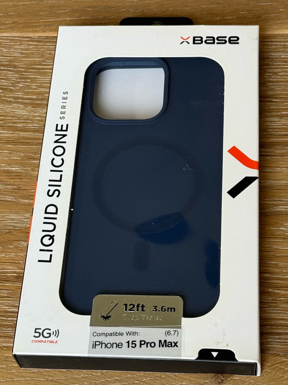 New Liquid Silicone Case for iPhone 15 Pro Max 6.7” Navy Blue